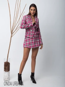 Women Two-piece Outfits - Hồng - Xem 3