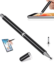 Pluma Para Celular Stylus Pen Lápiz Capacitivo Para Pantalla + ¡Regalo! - Negro - Ver 9