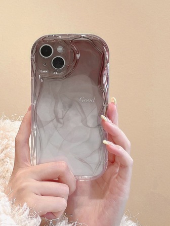 Apple 대리석 패턴 투명 폰 케이스 (iPhone 15/15Pro/15Plus/15Promax 호환) 방수, 충격 방지, 낙하 방지, 긁힘 방지