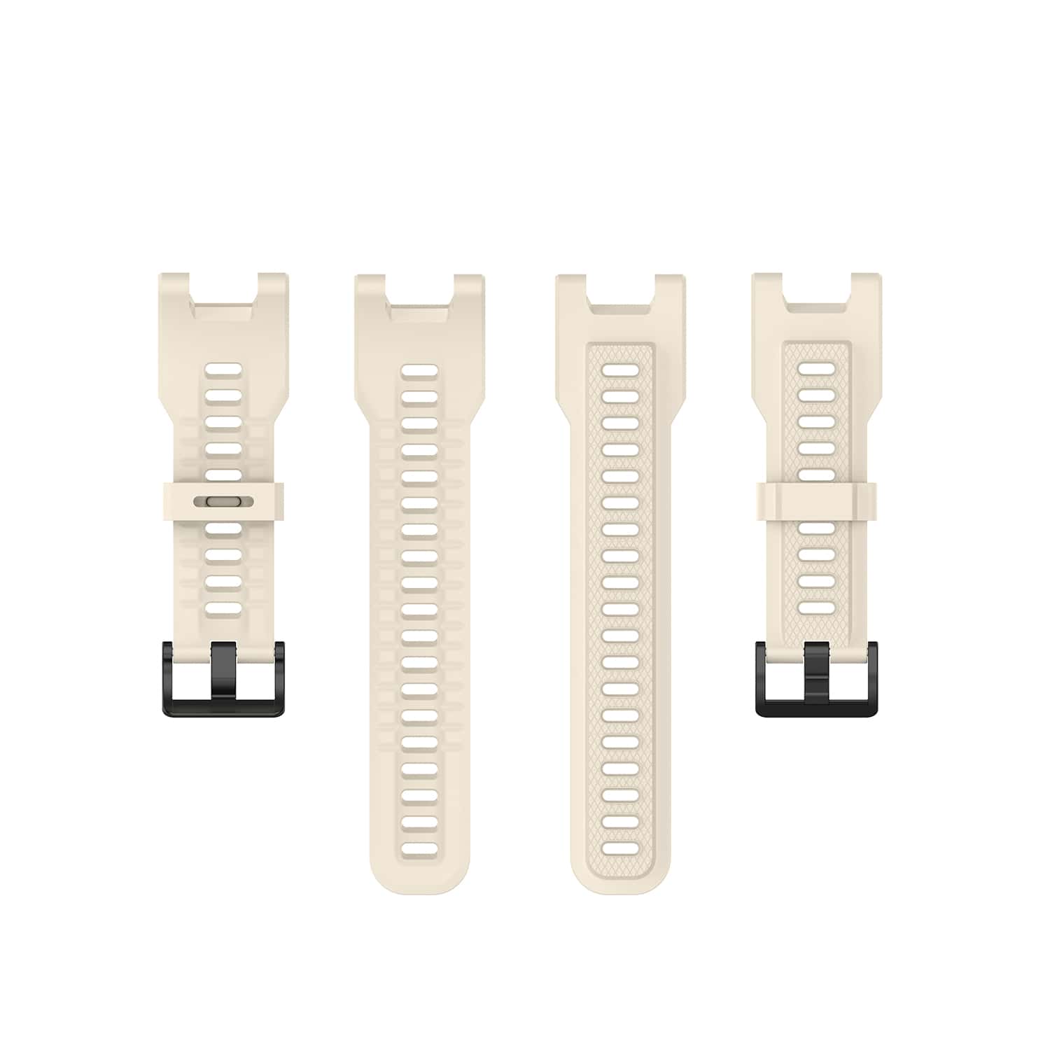 Banda De Reloj De Silicona Compatible Con Amazfit T-rex Pro Y T-rex - Beis - Ver 1
