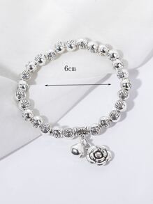 Flower Charm Bracelet