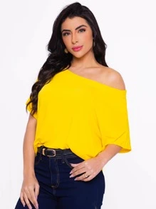 Women Blouses - Màu vàng - Xem 1