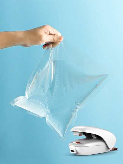 1pc Portable ABS Electric Sealing Clip, Electric Food Sealing Clip For Home