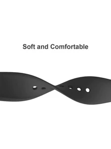 Bộ 2 dây đeo đồng hồ thể thao bằng silicon mềm màu đen + ốp lưng kính cường lực bảo vệ màn hình đồng hồ, dây đeo cổ tay chống nước thoải mái có thể điều chỉnh tương thích với Apple Watch Series Ultra/SE/11/10/9/8/7/6/5/4/3/2/1, 38/40/41/42/44/45/46/49mm - màu đen - Xem 6