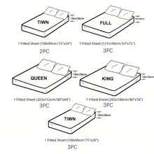 Flannel Bedsheet Set (2-3 Pieces) - Light Grey - View 5