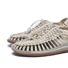 新品到貨男士沙灘涼鞋,夏天韓語風格大尺寸手工編織涼鞋,運動透氣休閒情侶鞋