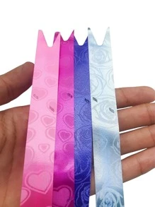 Kit 50 Laços 18mm Lisos e Estampados/Cores Vivas e Vibrantes! - Sortidos