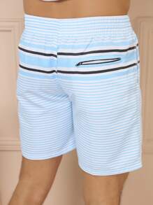 Men Shorts - Baby Blue - View 6
