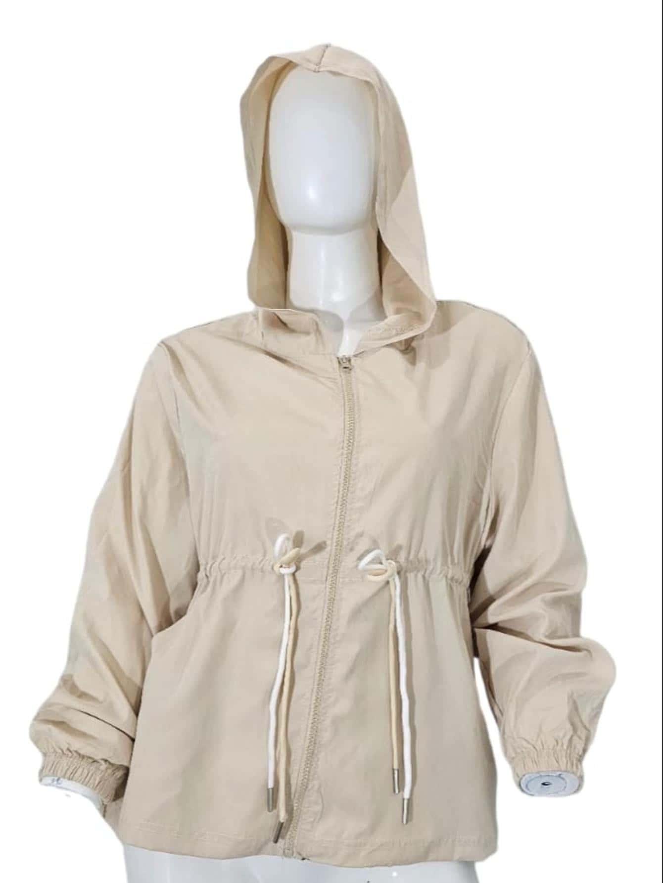 CHAMARRA ROMPEVIENTOS BEIGE - Beis - Ver 1