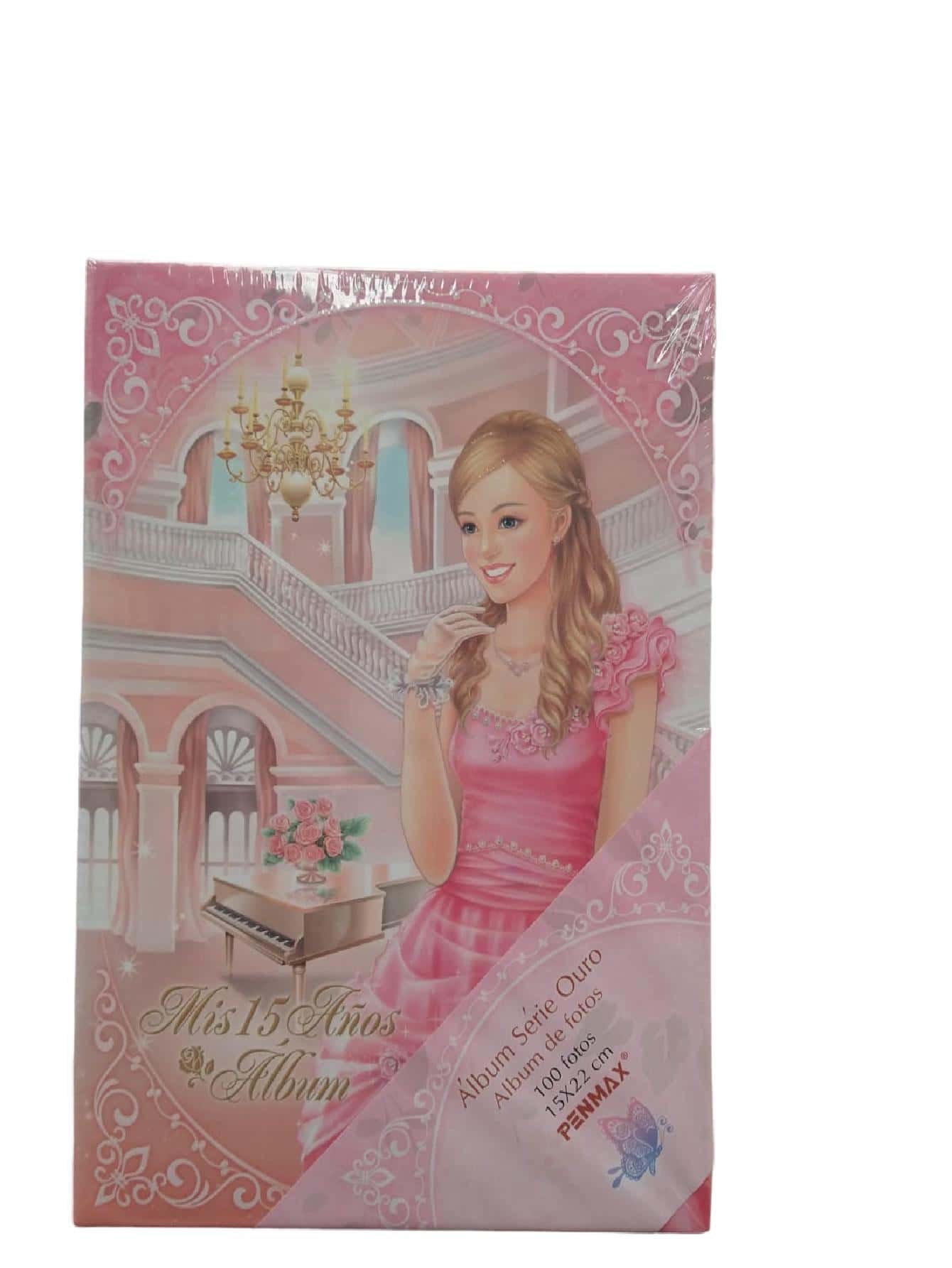 Beautiful XV YEARS Album And Diary With Space For 100 Photos And Have A Nice Memory - Pink - View 1