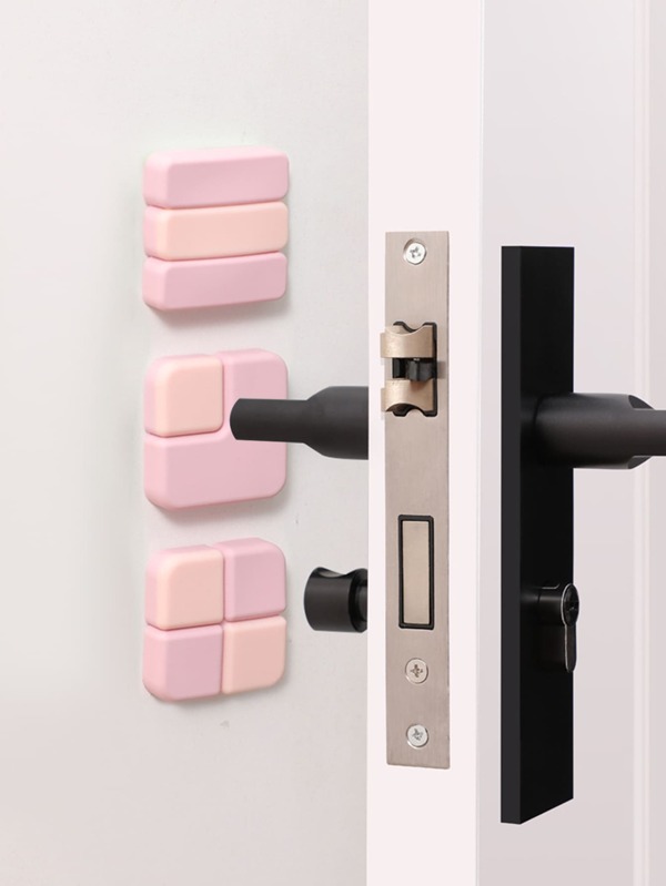 Pink Door Handle Bumper Guard With No Drill Design For Wall Protection SHEIN USA