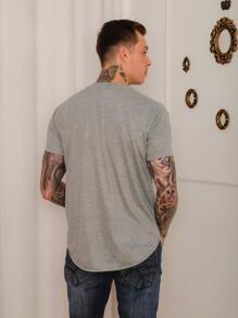 Men T-Shirts - Xám - Xem 3