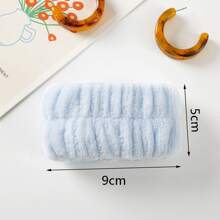 2 piezas Muñequeras absorbentes de agua y resistentes al agua para lavarse la cara y proteger la muñeca, diadema para el cuidado de la piel, belleza, productos para el cuidado de la piel, spa, autocuidado, herramientas para el cuidado de la piel, cuidado facial, suministros para esteticistas, piel, lavado facial, facial