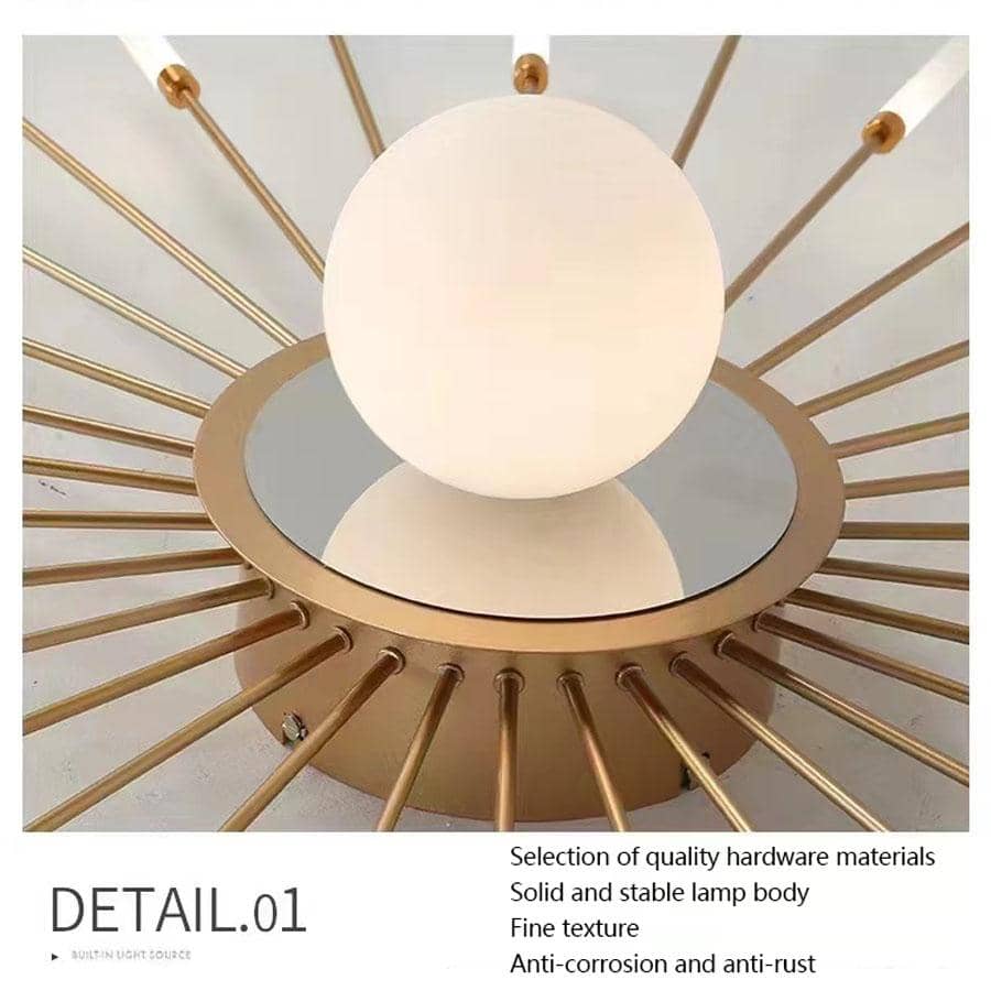 1 Set moderno LED Lámpara plafón , natural Luz negro incorporado