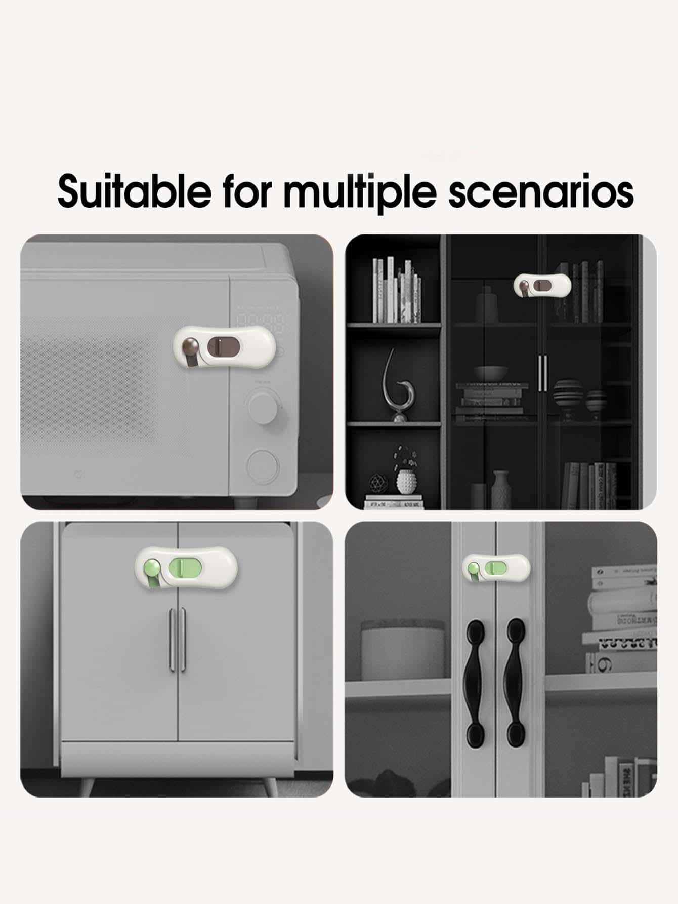 Child Safety Locks, Multipurpose Baby Proofing Lock With Easy