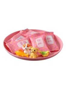 5pcs Animal Blind Bags Cute Surprise Blind Box Miniature Model Figure Toys (blind Bag) - Multicolor - View 3