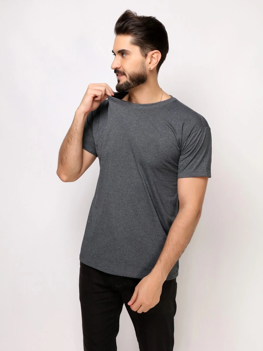 Men T-Shirts - Xám - Xem 1