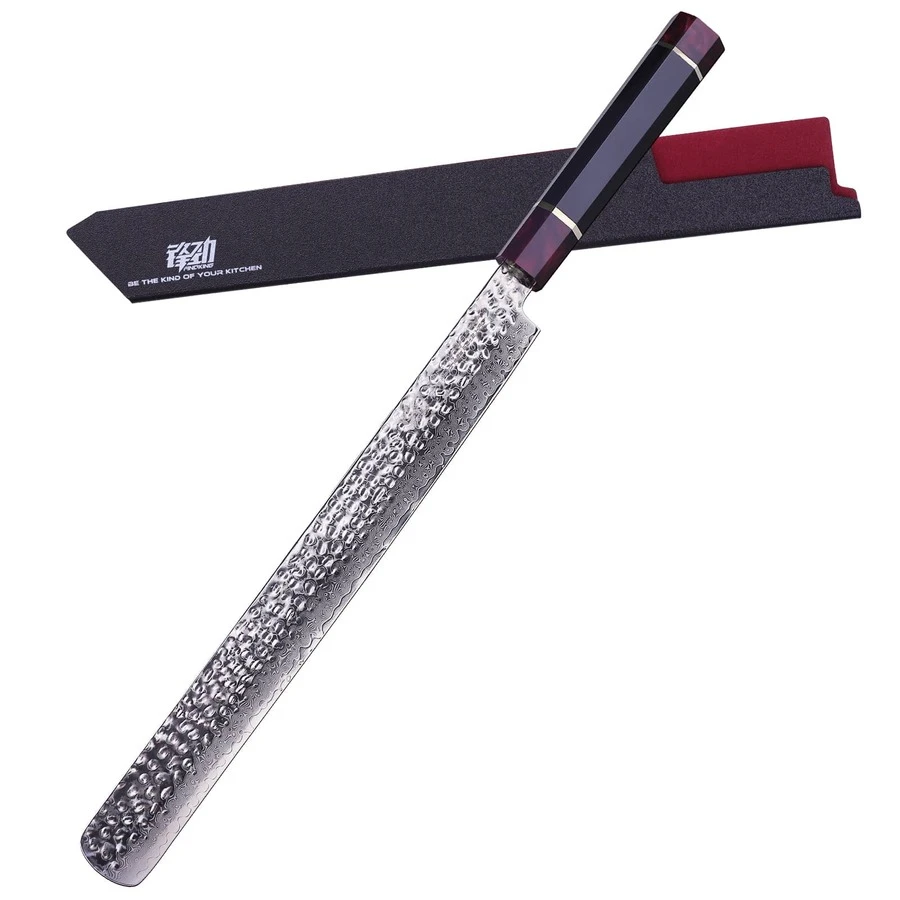 FINDKING 12 Inch Brisket Slicing Knife with ABS sheath, Sharp Carving