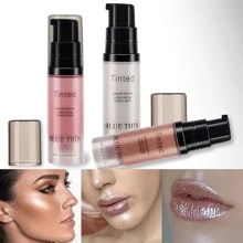 香檳色高光:臉部&嘴唇高光,,提亮,,塑造輪廓流體粉底彩妝