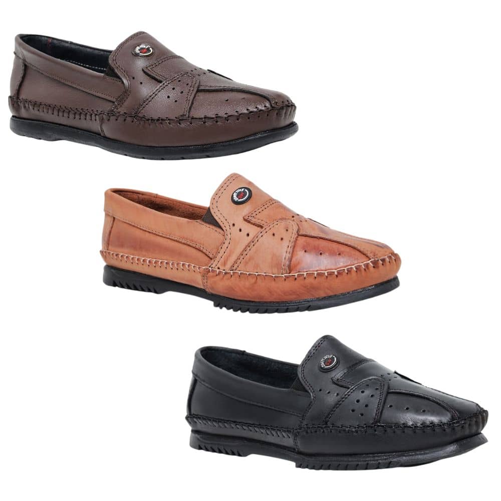 Men Loafers - 彩色 - 查看 1