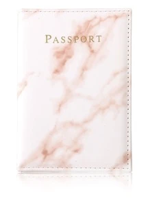 大理石護照套,男女旅行護照套,輕巧旅行錢包配件