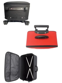 FALCON LINE Carry-Ons - 酒紅色 - 查看 4