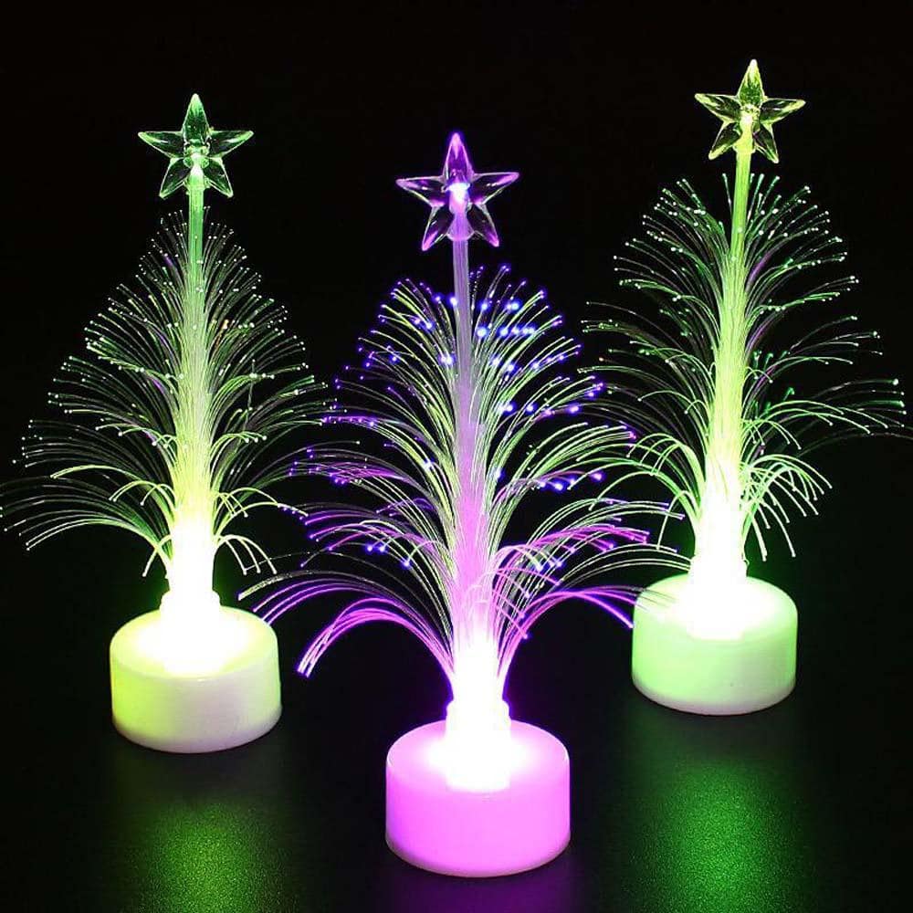 Christmas Fiber Optic Tree Light SHEIN USA