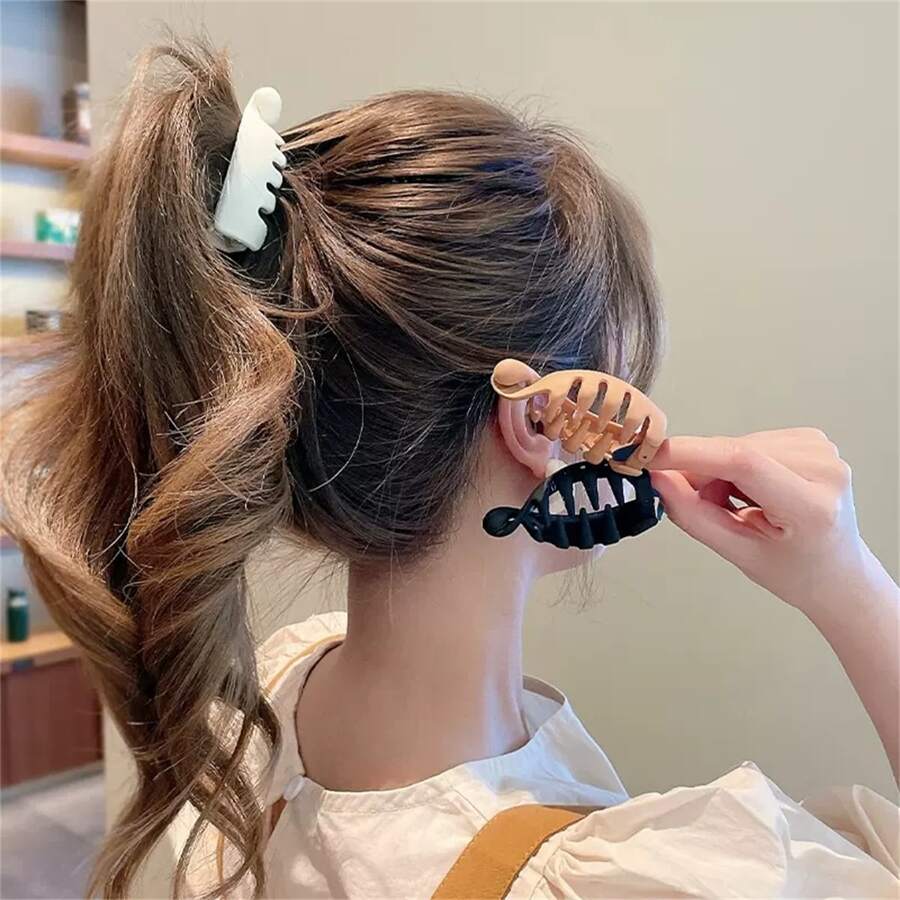 3pcs Summer Banana Clip, Twist Clip & Vertical Clip Set For High