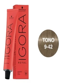 SCHWARZKOPF PROFESSIONAL TINTE 9-42 IGORA ROYAL 60 ML - Rojo - Ver 2