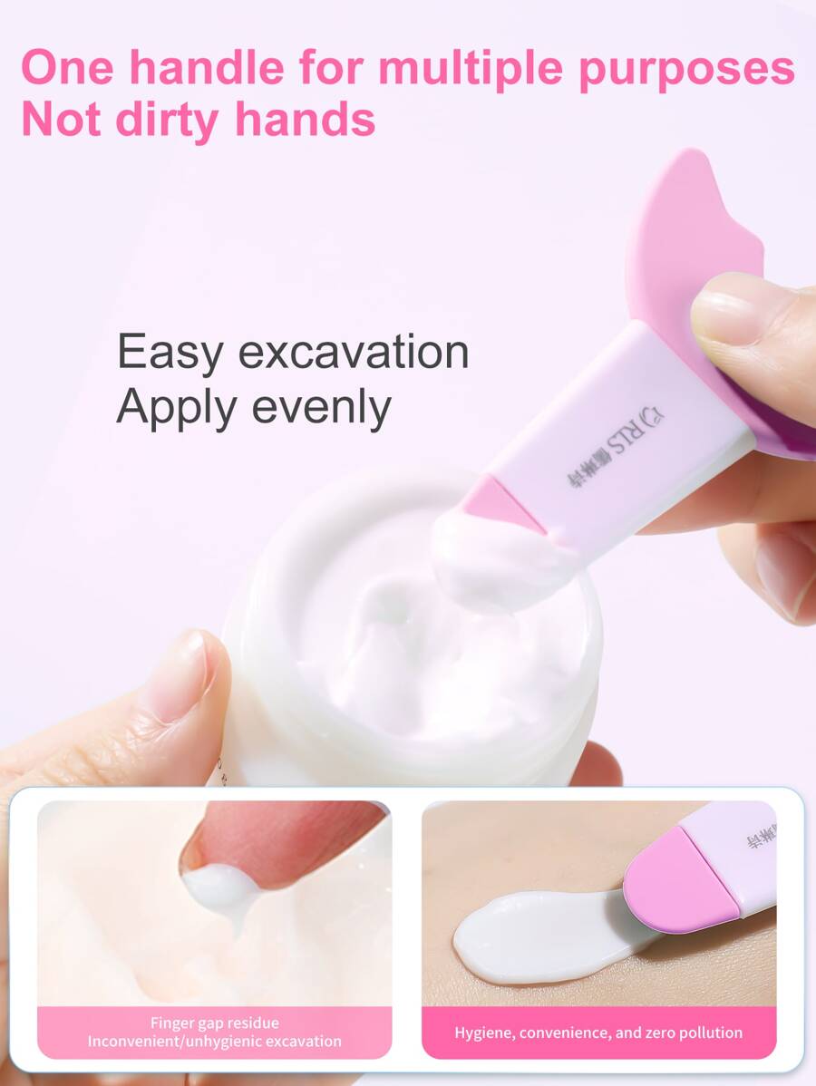 2pcs Silicone Eyeliner Stencil, Eyeliner Guide Tool Set With Long And