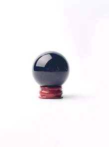 1 Pieza Esfera De Obsidiana Negra - bola de obsidiana - Ver 3