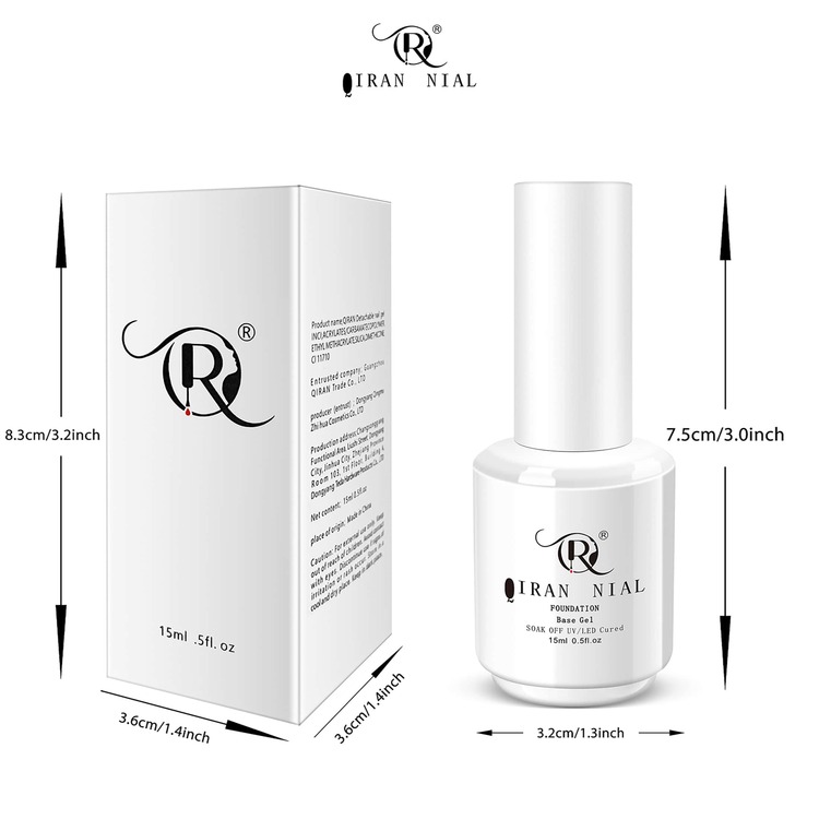 QR 15ml Blue Gel Nail Polish, Nails Gel Soak Off, Suitable For Led & Uv Lamp, Spring And Summer Gel Polish, Nail Art Manicure Salon, Diy At Home, Solid Gel Texture, 0.5oz Multiple Gel Nail Polish Colors Available - Royal Blue - View 9