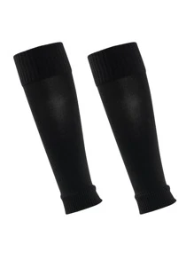 1 对运动足球护腿，长管防撞护腿，适合运动员、健身房 - 彩色 - 查看 2