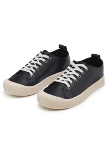 Women Casual Shoes - 黑色 - 查看 4