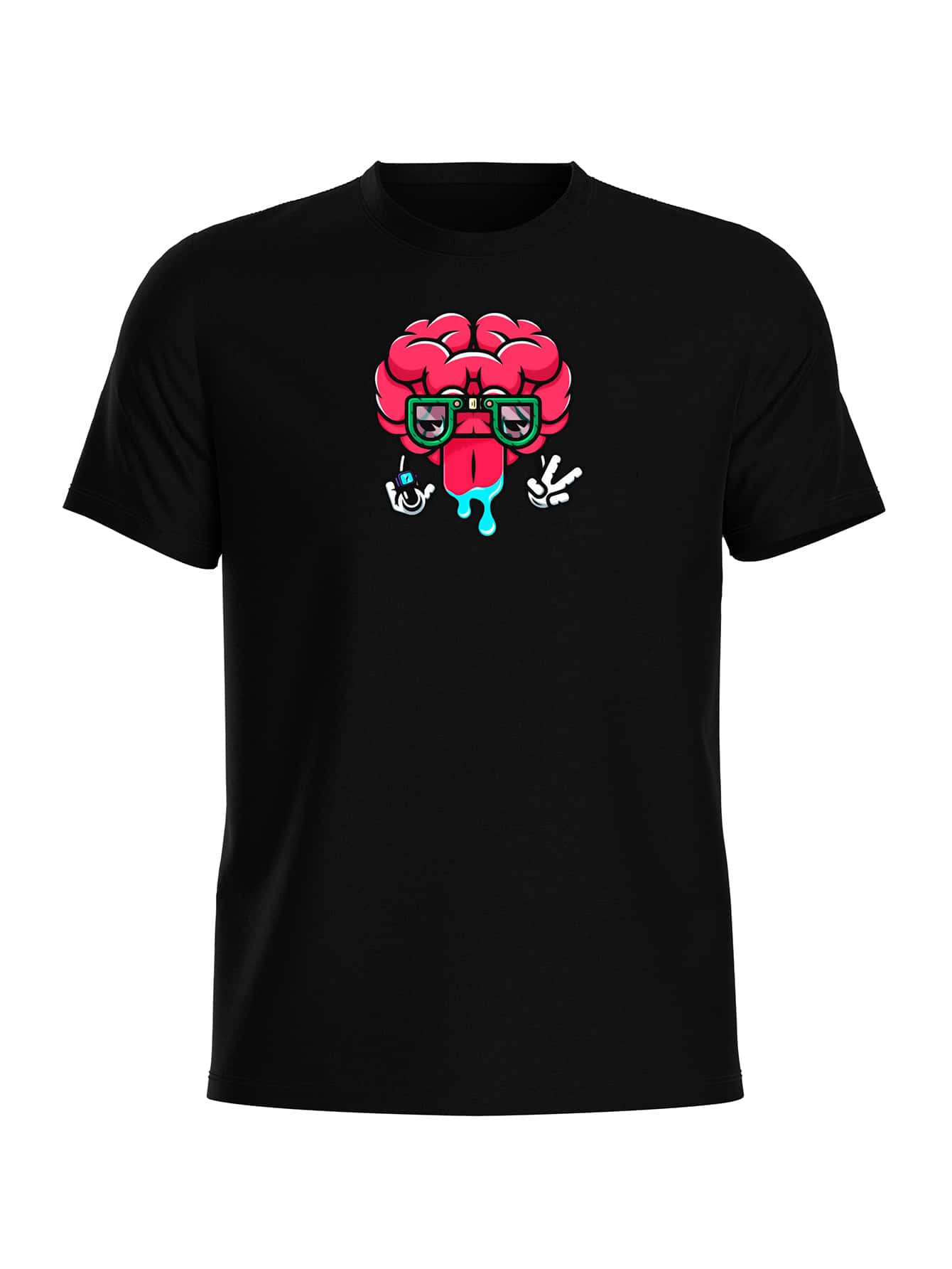 Men Shirts - 黑色 - 查看 1