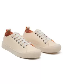 Women Casual Shoes - 米色 - 查看 2