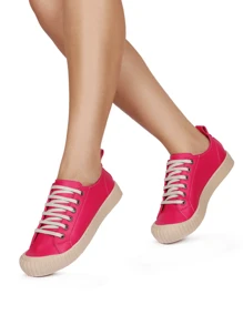Women Casual Shoes - 粉色 - 查看 9
