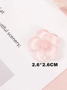 10 Piezas De Decoración De Arte De Uñas De Diamantes De Imitación Con Base Cristalina Clara - Multicolor - Ver 5