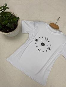 Women T-Shirts - 白色 - 查看 1