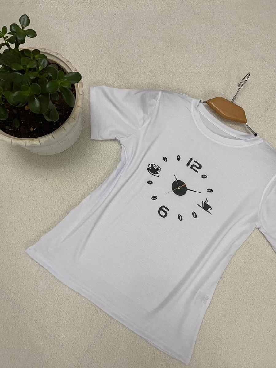 Women T-Shirts - 白色 - 查看 1