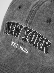 DareSee 1 Stück Damen Baseballcap mit Buchstabenstickerei, Musik-Street-Festival Y2K Fest