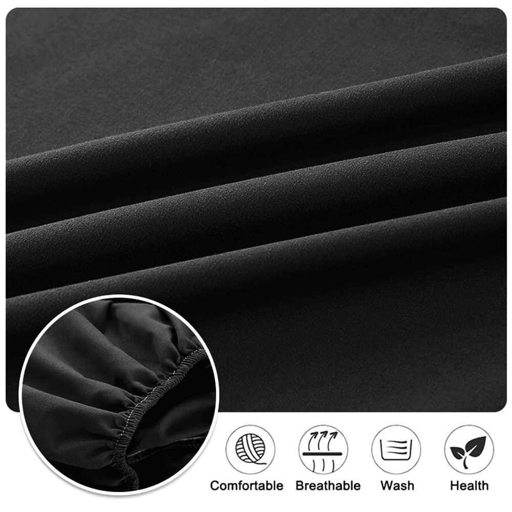 Black Bed Sheet Mattress Protector Cover Antislippery Bedding Sheet