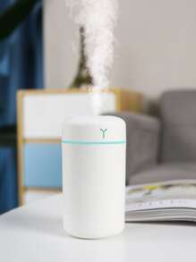 1入迷你汽車加濕器,帶led燈,便攜式420ml H2o霧化製造機,usb空氣加濕器,適用於夏季、家庭、辦公室、臥室 - 白色 - 查看 2