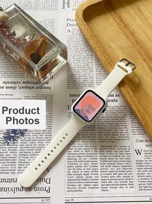 2pcs Soft Silicone Sport Watch Band & Compatible Screen Protector Compatible With Apple Watch 38/40/41/42/44/45/46/49mm, Comfortable Adjustable Waterproof Wrist Strap For Men & Women, Compatible With Apple Watch Series Ultra/SE/10/9/8/7/6/5/4/3/2/1