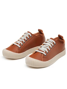 Women Casual Shoes - 棕色 - 查看 4
