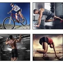 Men 3 or 6 Pack Compression Shorts with Pocket Gym Running Short for Men