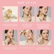 2 Stück/Set Gesichts-Schönheits-Eisgloben, Kühlkugeln, Massagetool zum Straffen der Haut, Reduzieren von Falten und Schwellungen, Anti-Aging, Geschenk für Frauen, Schönheit, Hautpflege Produkte, Spa, Selbstfürsorge, Hautpflegewerkzeuge, Gesichtspflege, Ästhetik-Zubehör, Massage, Gesichtsmassage-Tool, Gesichtsroller - Gelb - Übersicht 4