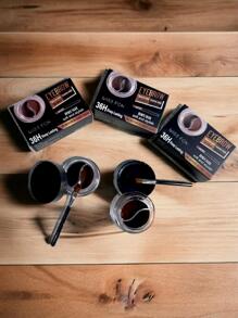 DELINEADOR EN CREMA 2 EN 1 EFECTO 3D PARA OJO Y CEJA - Café - Ver 2