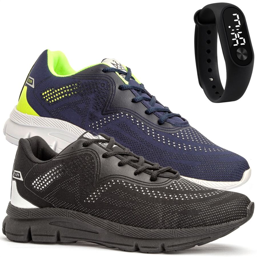 Men Sneakers - màu đen - Xem 1