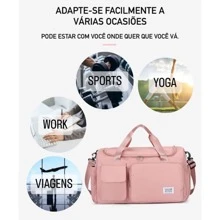 Sports Bag - 灰色 - 查看 3